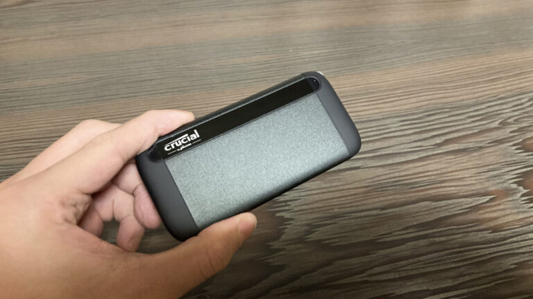 Crucial X8をレビュー iPadProの外付けSSDにおすすめ！