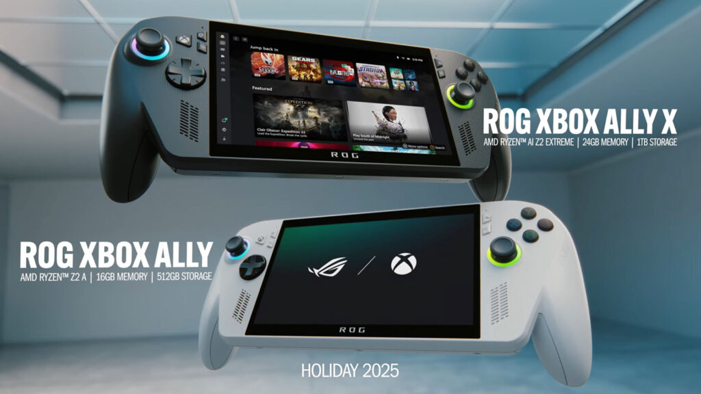 ROG XBOX Allyシリーズ発表!旧世代との違いや比較も調査!