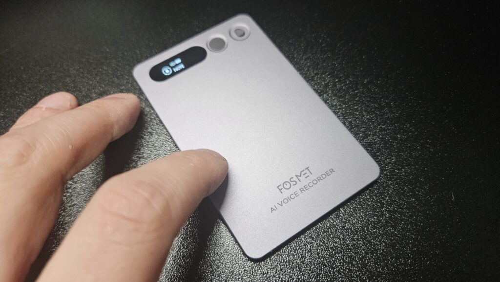 FOSMET X Note Rec10 AI ボイスレコーダー