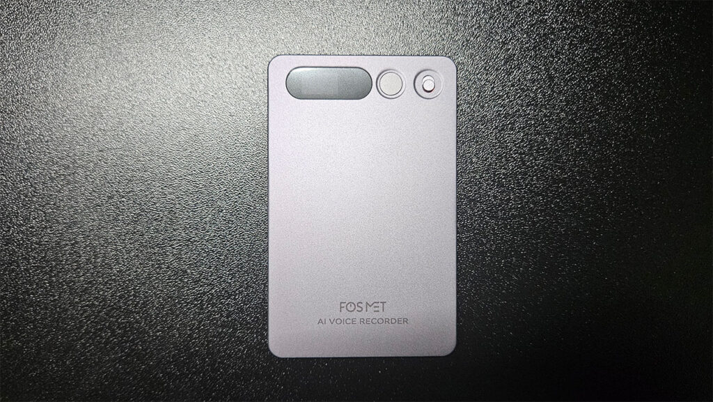 FOSMET X Note Rec10 AI ボイスレコーダー