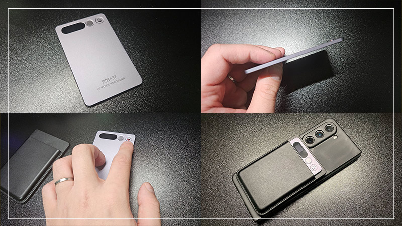 FOSMET X Note Rec10 AI ボイスレコーダー