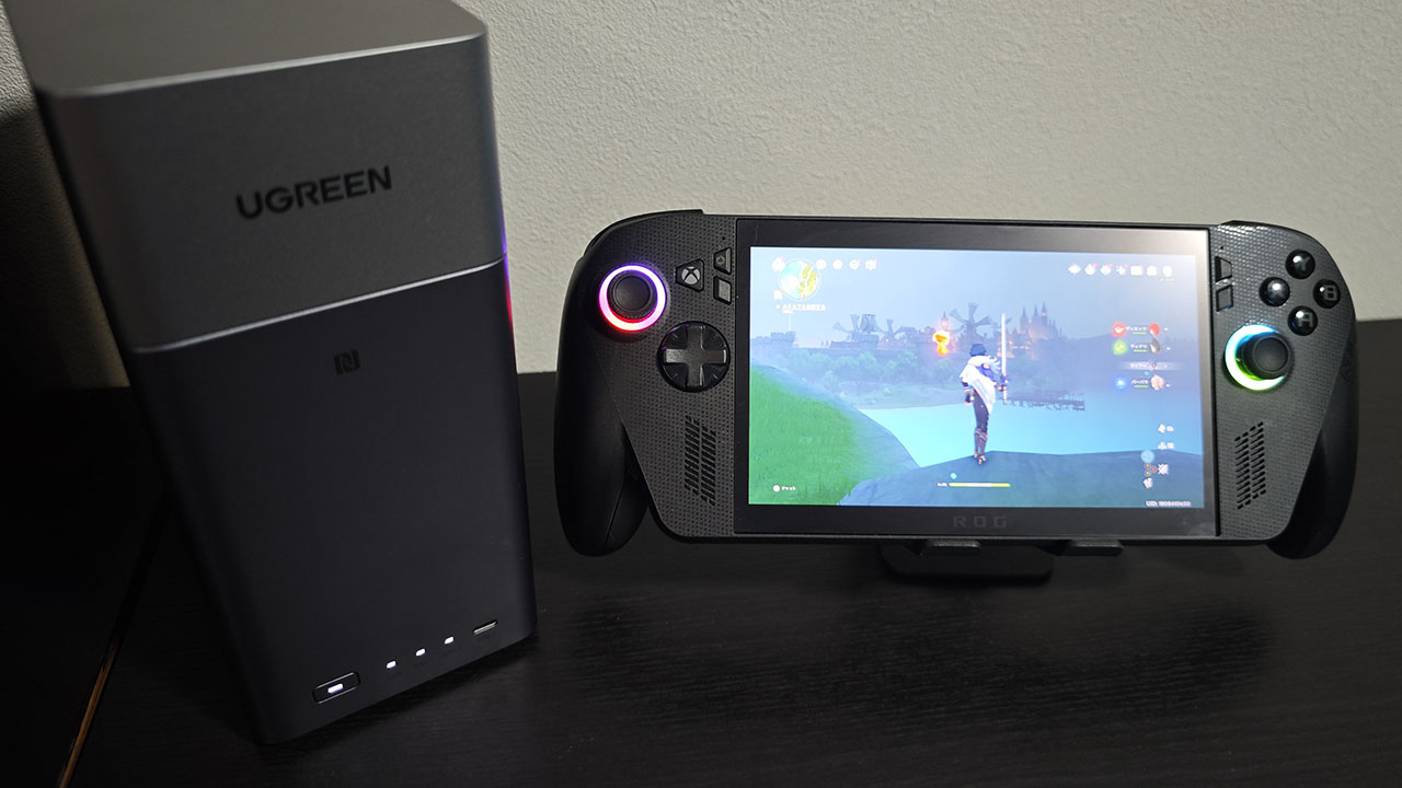 NASにインストールした原神をプレイ