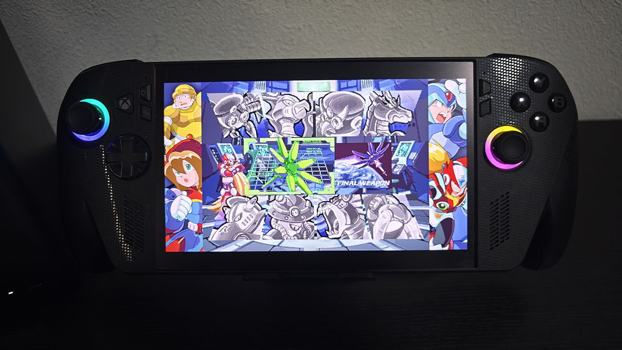 NASにインストールしたロックマンXをwifi経由で起動してプレイできる