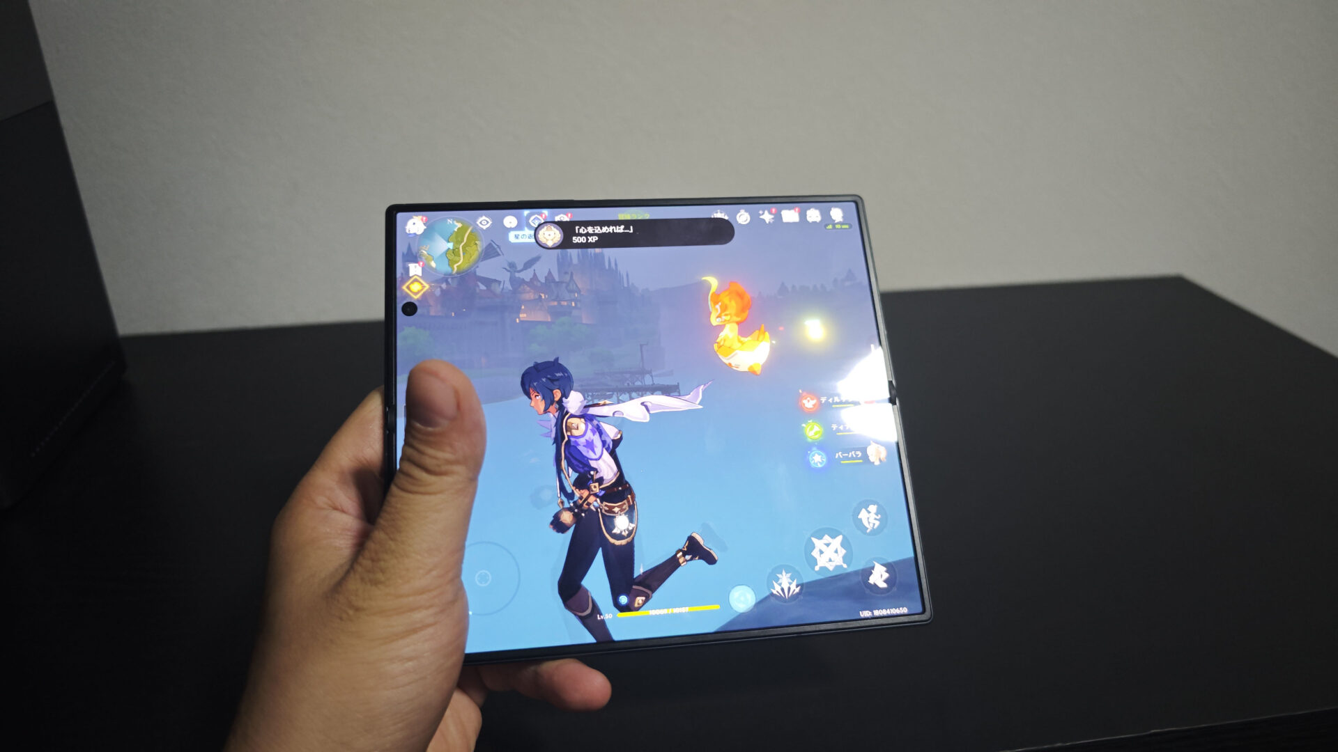 Galaxy Z Fold8 Ultraで原神