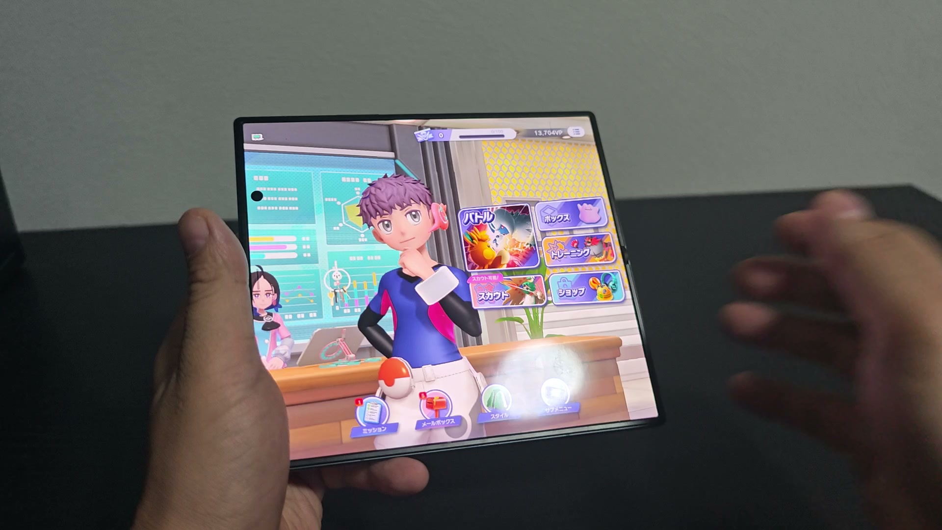 Galaxy Z Fold8 Ultraでポケモンチャンピオンズ
