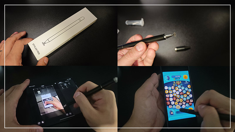 Ralkepy タッチペン 3in1